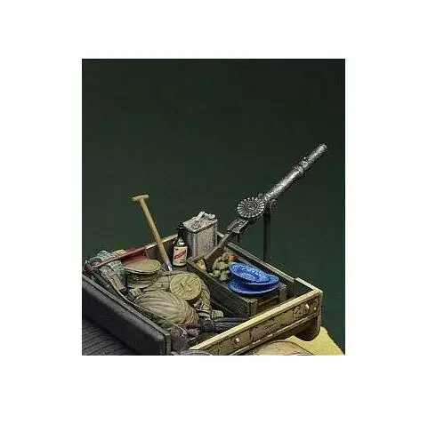 1/35 pirmā pasaules kara apkalpes piederumi, NAV AUTO, rotaļu Sveķu Modelis Miniatūrā sveķu attēls Unassembly Unpainted