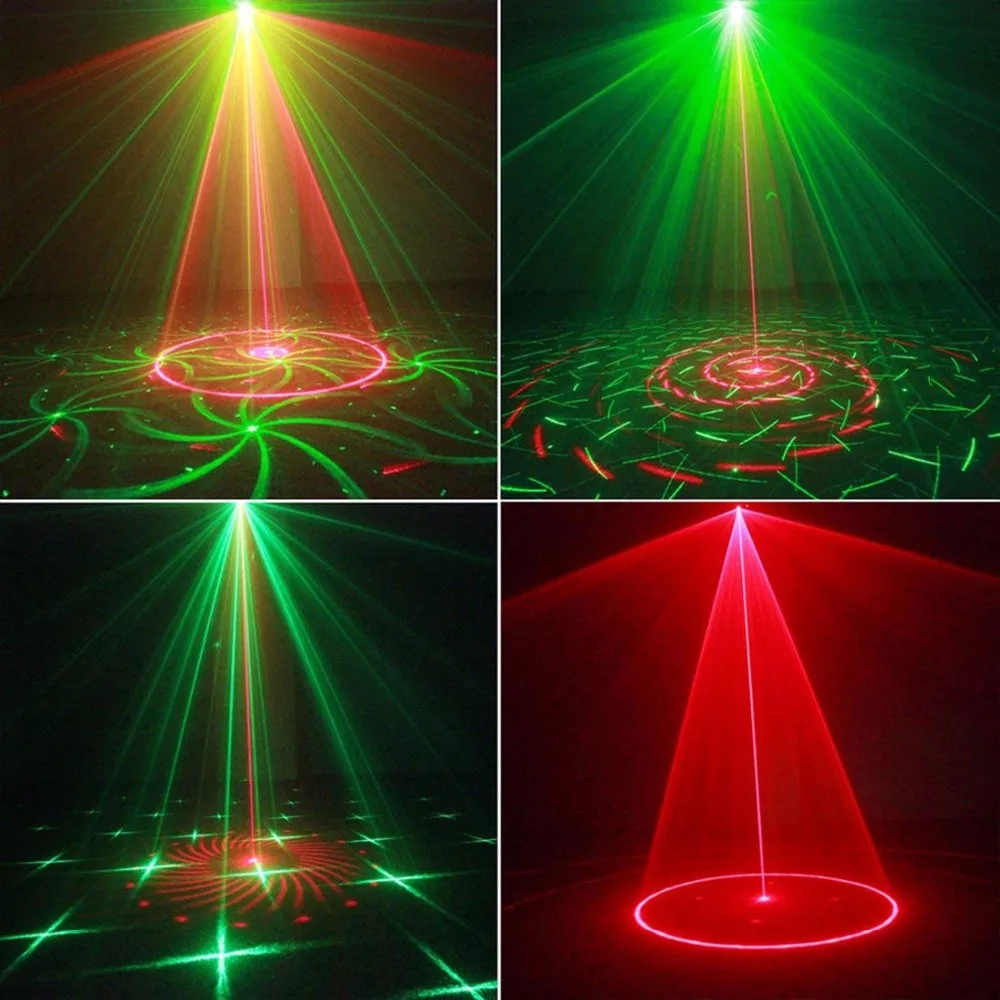 24 režīms LED Lāzera Projektoru gaismas Zīmējums RG posmā Disco Flash KTV Puse iekštelpu gaismas šovs brīvdienu Bārs deju grīdas Ziemassvētku