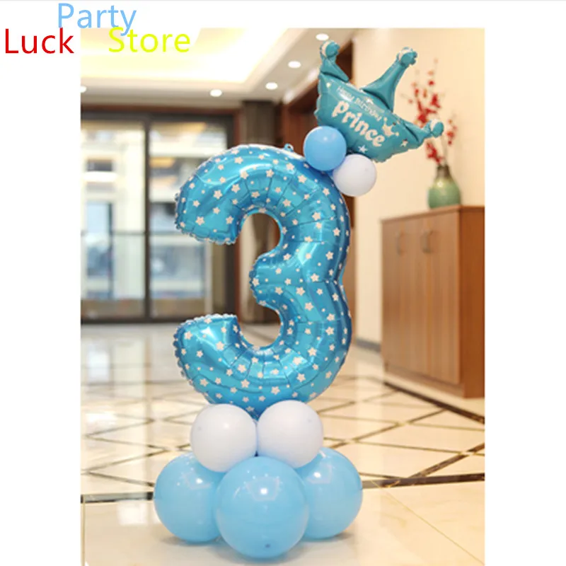 2sets Digitālo Balonu 0 1 2 3 4 5 6 7 8 Ciparu Hēlija Folijas gaisa Balons, Baby Duša, Dzimšanas dienas svinības, Kāzu Dekorēšana Bumbu Piederumi