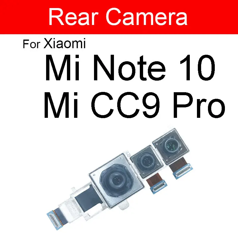 Aizmugures Atpakaļ Lielās Kameras Modulis Flex Kabelis Xiaomi Mi CC9 PRO M1910F4E, Ņemiet vērā, 10 Note10 Galveno Kameru Repalcement Remonta Daļas