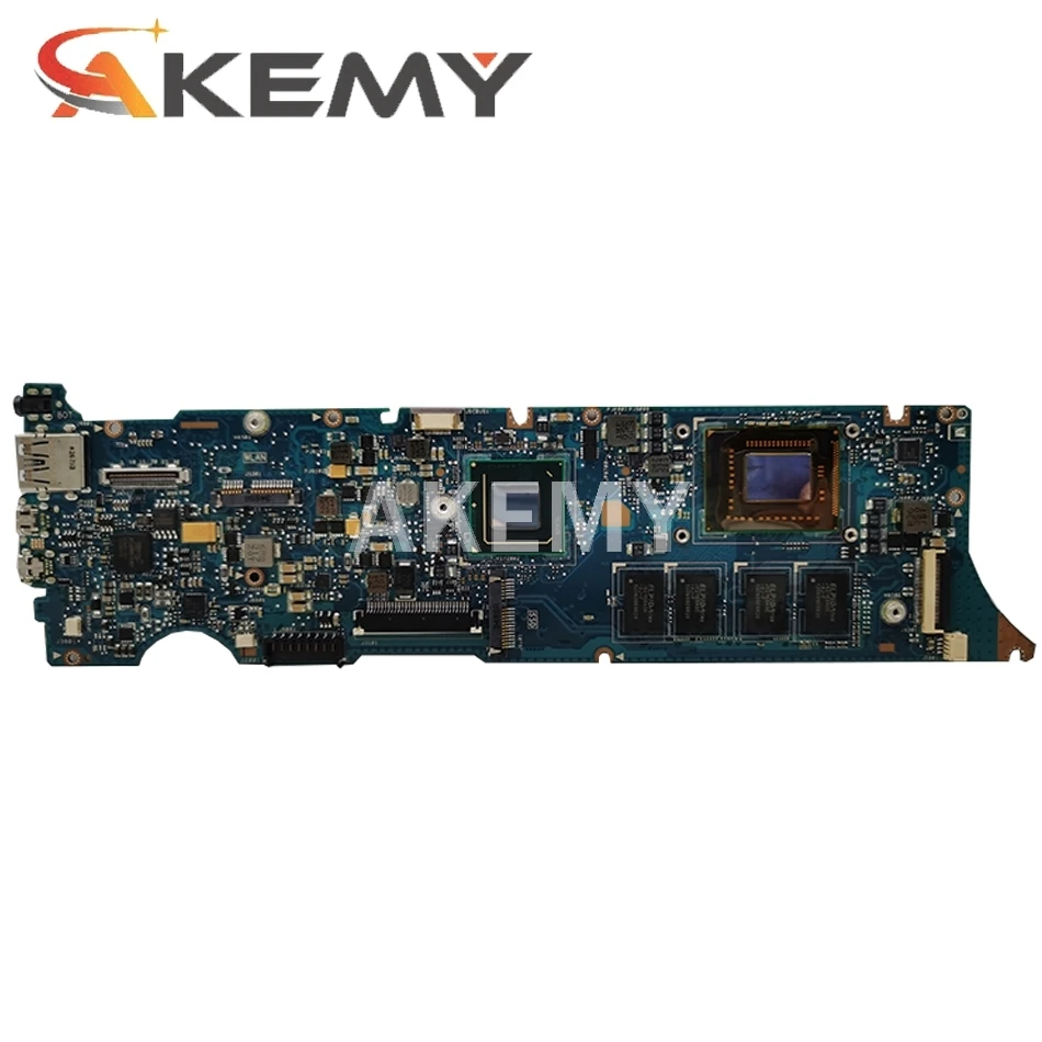 Akemy UX31E Portatīvo datoru mātesplati Par Asus UX31E UX31 Testa sākotnējā mainboard 4G RAM I7-2677M