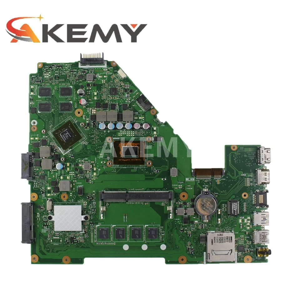 AKemy X550CC Portatīvo datoru mātesplati par ASUS X550CC A550C X550CL R510C sākotnējā mainboard 4 GB-operatīvā ATMIŅA I7-3517U GT720M