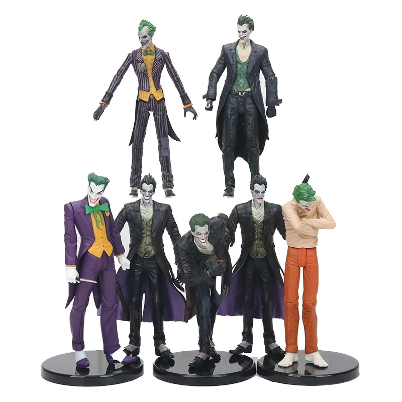 Brūss Veins Joker PVC Rīcības Attēls Kolekcionējamus Modeļa Rotaļlietu 9 Veidi