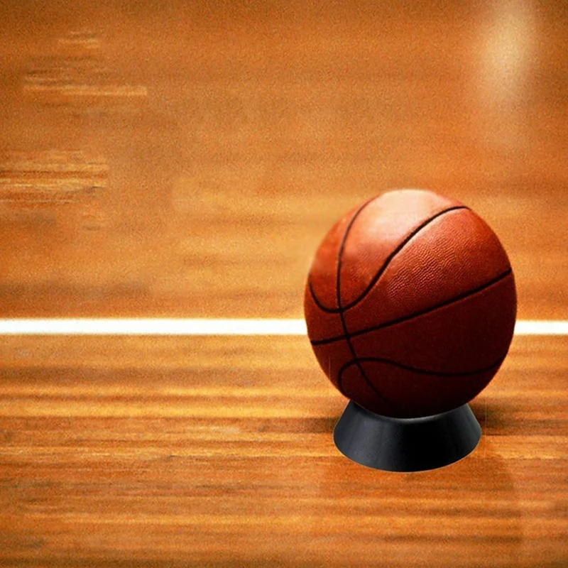 Bumbu Turētājs,Bumbu Stāvēt Basketbols Futbols Futbols Regbijs Plastmasas Displeja Turētājs,Melns