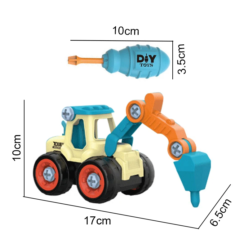 Bērniem DIY Demontāža, Projektēšana, Transportlīdzekļa Modelis Rotaļlietas Agrīnās Izglītības rotaļlietas Bērniem Zēniem Rotaļlietas Riekstu Demontāža, Iekraušanas Rotaļlietas