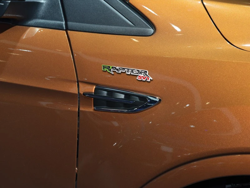 Car Styling, 3D Metālu Sakausējumu SVT RAPTOR Žetons Auto Ķermeņa Bagāžnieka Apdare Uzlīme Ford F150 Fiesta SUV mustang Ranger Galaxy