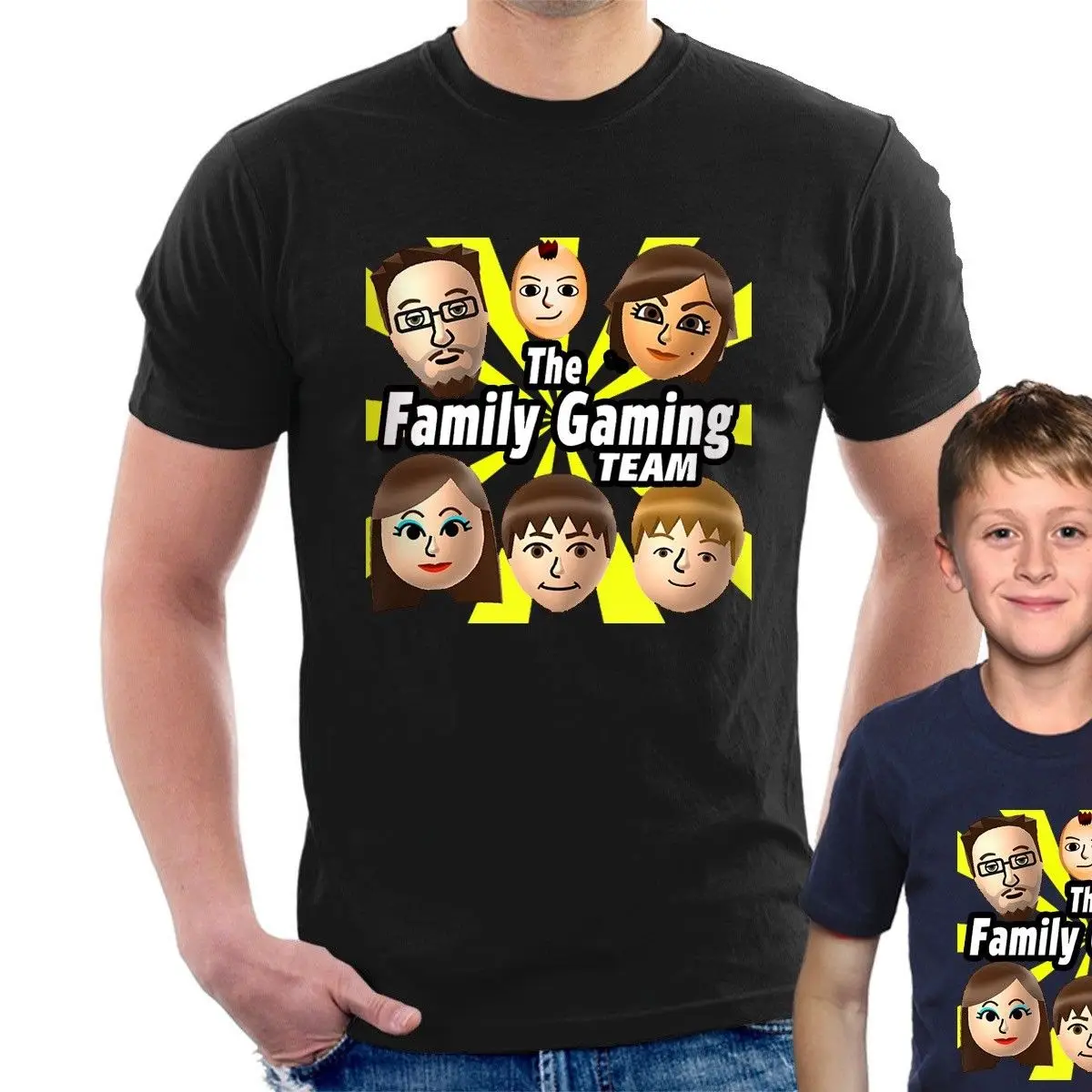 FGTeeV T-KREKLS Ģimenes Spēļu Komanda youtuber Spēļu fgtv Pieaugušajiem un Bērniem, Multiplikācijas t krekls vīriešu Unisex Jaunu Modes tshirt