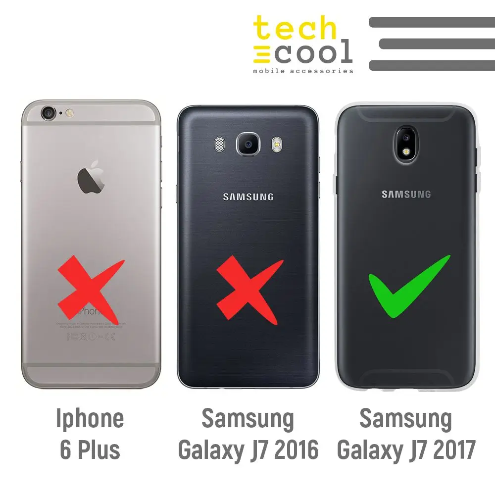 FunnyTech®Silikona Case for Samsung Galaxy J7 2017 l rakstzīmes Starp mums, krāsas