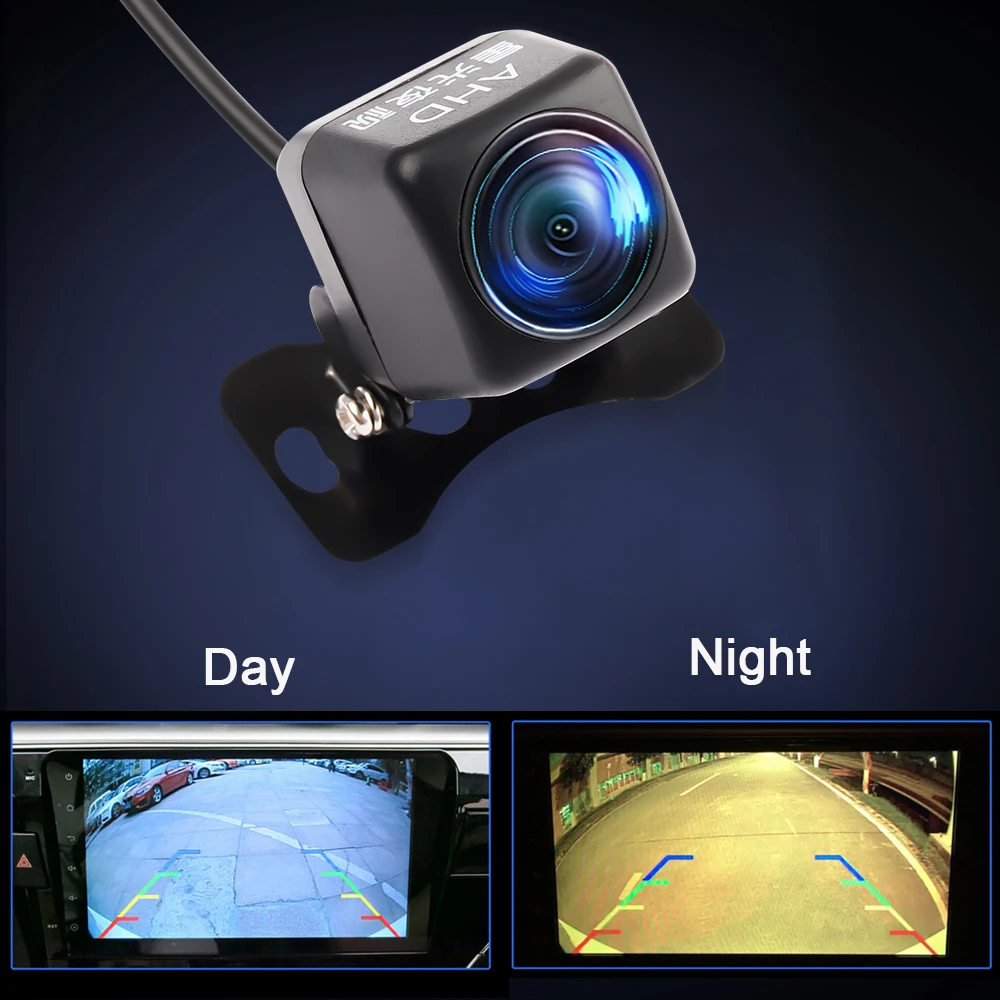 HD AHD 1080P Nakts Redzamības, Automašīnas Atpakaļskata Kamera Reverse Ūdensizturīgs Auto Atpakaļskata Rezerves Atpakaļgaitas Kamera AHD Autostāvvieta Palīdzība