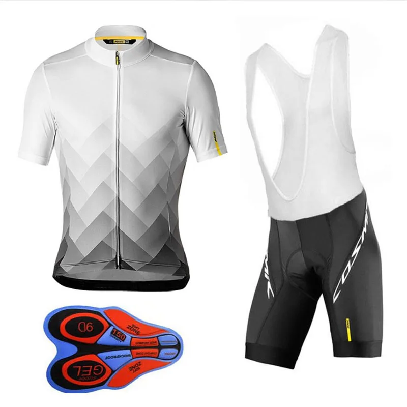 Ir 2021. Komanda Mavic Velo Svīteri Velosipēdu Valkāt drēbes, kas Ātri Sauss kombinezoni ar krūšdaļu gēla Komplekti Apģērbu Ropa Ciclismo uniformes Maillot Sporta Valkāt #85