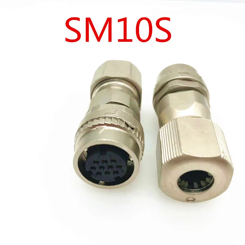 JAUNU Straight plug SM10S CM10-SP10S-M ENCODER Ligzda
