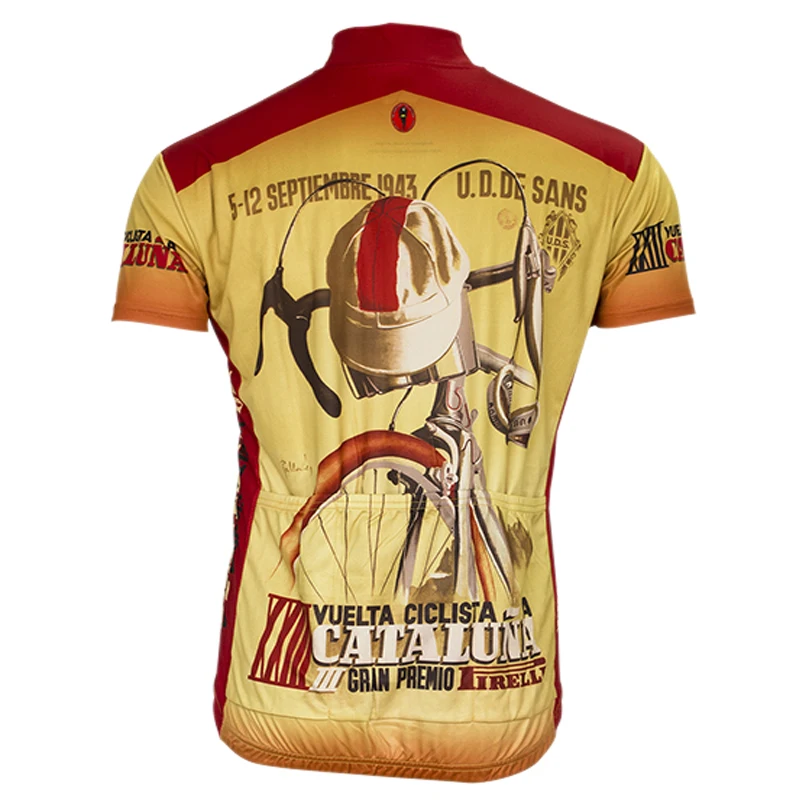 JAUNU Velosipēdu džersija ar Īsām Piedurknēm top riteņbraukšanas apģērbu Classic retro Ropa Ciclismo Vasaras Cycling Wear Apģērbs
