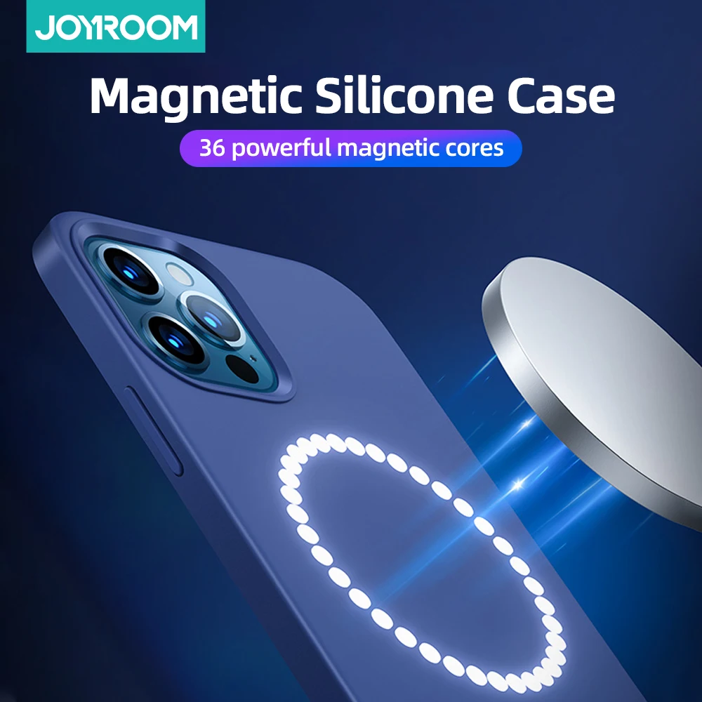 Joyroom Gadījumā iP 12 mini pro, max silikona telefonu Gadījumā Luksusa Triecienizturīgs Anti-pirkstu nospiedumu Gadījumā iP Grūti PC Gadījumā