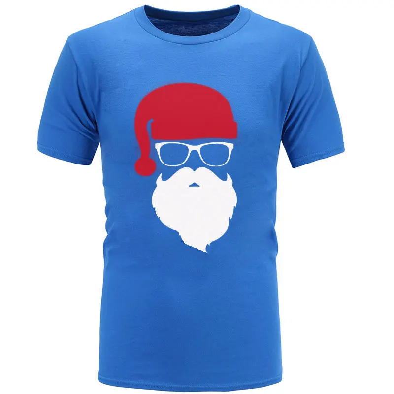 KARSTS!2018 vasaras zīmola Santa Tēvs Ziemassvētku Svētku Pasūtījuma Smieklīgu T Kreklu Vīriešu Kokvilnas ar Īsām Piedurknēm T-krekls homme Top Tees