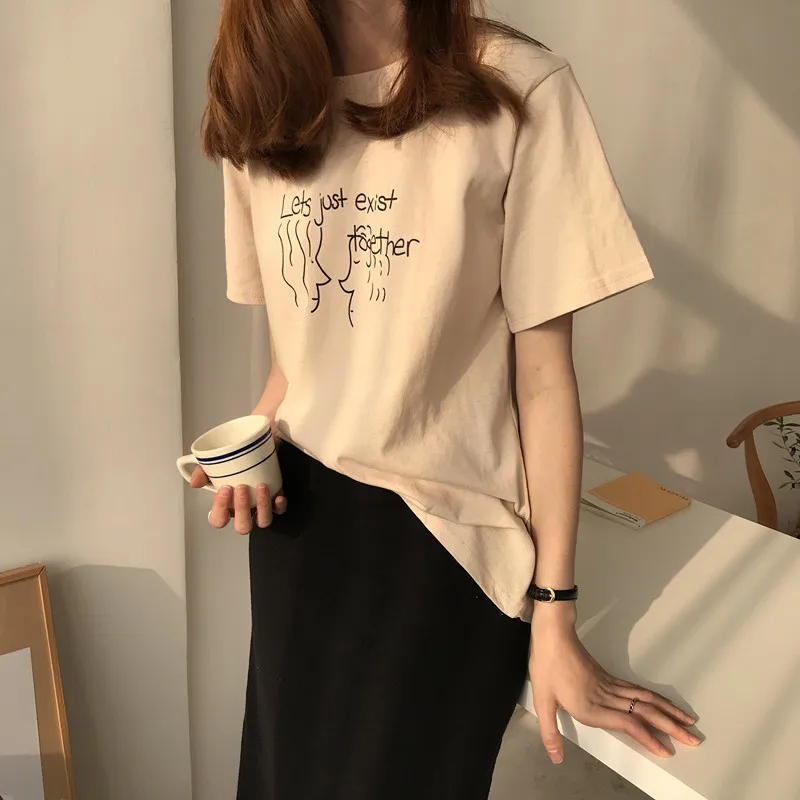 Lēti vairumtirdzniecības 2018 jauno vasaras Karstā pārdošanas sieviešu modes gadījuma t krekls dāma skaisti, jauki, Topi Y23