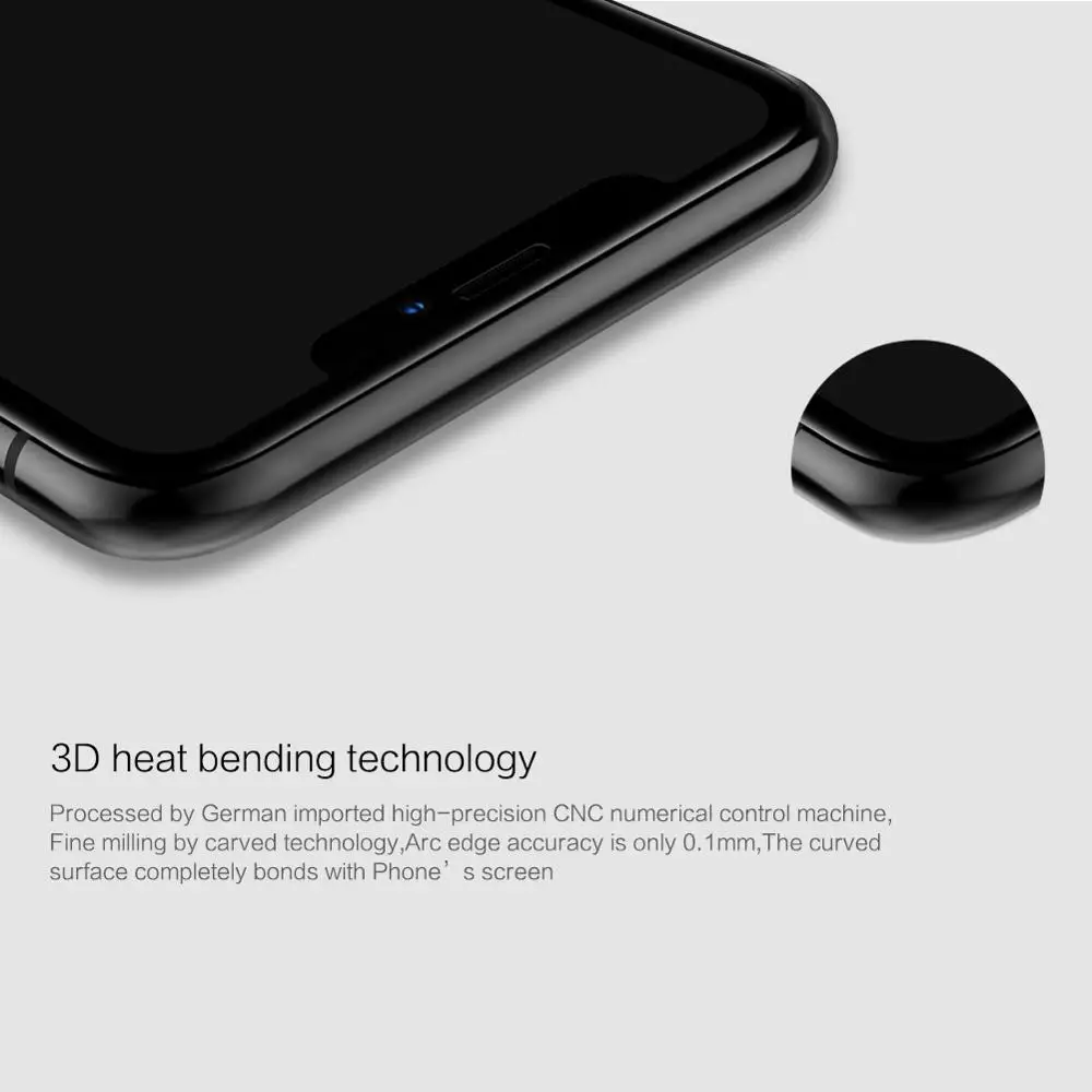 Nillkin iPhone 11 11 Pro Max Stikla CP+ Max Pilnu 3D Vāks Rūdīta Stikla HD Aizsardzības Screen Protector for iPhone 11 Pro Max