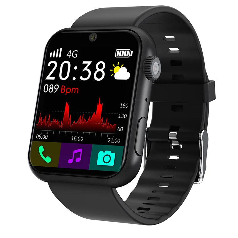 S888 4G Smart Skatīties Android OS 7.1 MTK6739 Četrkodolu 3GB 32GB 5.0 MP Dual Camera Fitnesa Tracker Ūdensizturīgs Wifi GPS Smartwatch