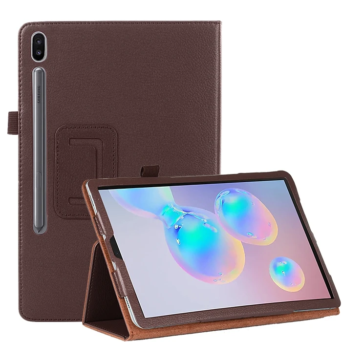 Samsung Galaxy Tab S6 10.5 2019 Gadījumā,Flip PU Ādas Gadījumā Stāvēt Vāks 10.5 Samsung Galaxy Tab S6 Tablete Gadījumā SM-T860