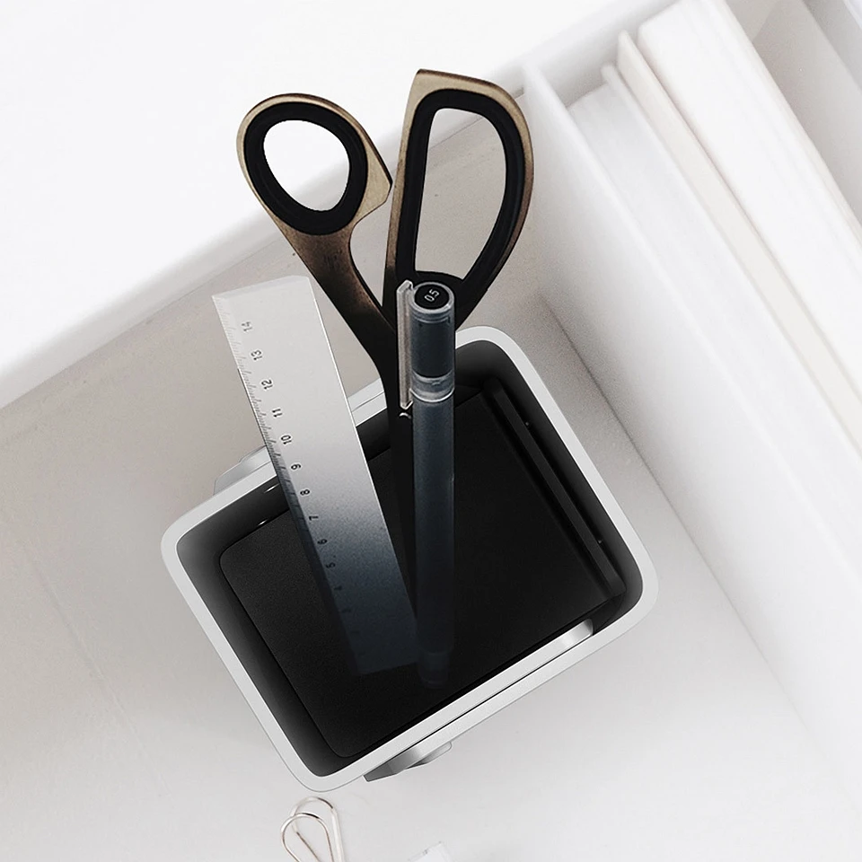 Sākotnējā Xiaomi Youpin Pildspalvu Konteineru Pildspalvu Turētājs Darbvirsmas Uzglabāšanas Alumīnija Sakausējuma Suku Pot Zīmuļu Vāze Suku Barelu Turētājs Birojs