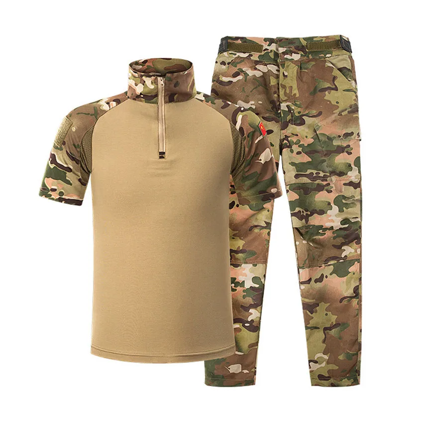 WW2 Pusaugu Zēnu Militāro formas tērpu Taktiskās Kaujas Jaka, Bikses Kopa Maskēties KP Džungļu Drukāt 2gab Bērniem Īpašu SWAT Armija Uzvalks
