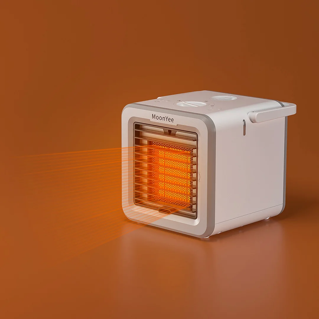 Xiaomi MoonYee Apkures Ventilators Dzesēšanas Ventilators Ūdens Dzesēšanas Ātrums Apkures Saprātīga Nemainīga Temperatūra Darbvirsmas Gaisa Kondicionēšanas Ventilators