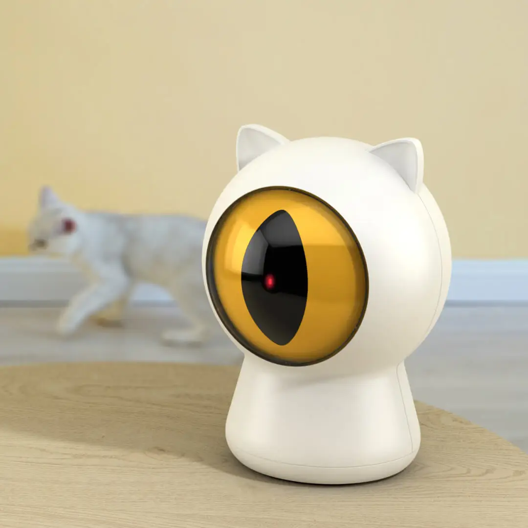 Youpin Petoneer Lāzera Red Dot Mājdzīvnieku Kaķi Teaser Rotaļlieta ar USB Lādējamu Smart Kaķi Interaktīvu Rotaļu Biedrs Smart App Kontroles