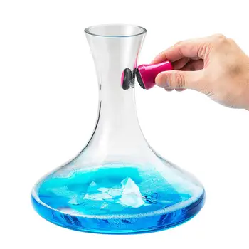 3 Krāsu Burvju Magnētisko Stikla Vietas Mīksta Silikona Skruberi Magnētisko Tīrīšanas Birste Pudeļu Birsti Glabāt Stikla Vāzes Kolbas, Karafes