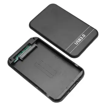 2.5 collu HDD, SSD Gadījumā SATA 2 USB 3.0 Būra Gadījumā 6Gbps Ārējo SSD Cietā Diska Kaste Atbalstu Cietais Disks 8TB