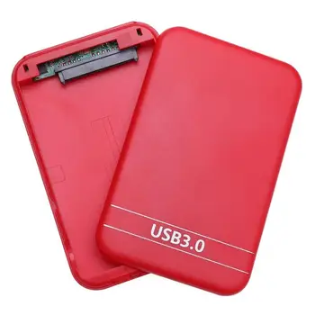 2.5 collu HDD, SSD Gadījumā SATA 2 USB 3.0 Būra Gadījumā 6Gbps Ārējo SSD Cietā Diska Kaste Atbalstu Cietais Disks 8TB