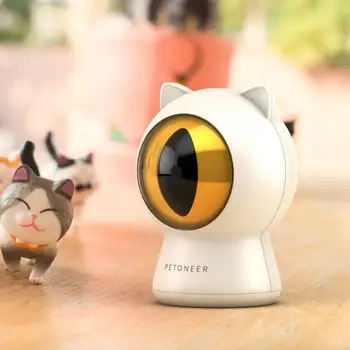 Youpin Petoneer Lāzera Red Dot Mājdzīvnieku Kaķi Teaser Rotaļlieta ar USB Lādējamu Smart Kaķi Interaktīvu Rotaļu Biedrs Smart App Kontroles