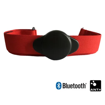 Sirds ritma Monitors Krūšu Siksnas, Bluetooth 4.0 ANT Fitnesa Sensors Wahoo Polar Garmin Āra Sirds ritma Mērītājs, Joslu BLE Ant+