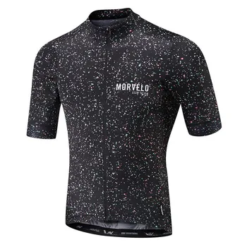 Ir 2021. morvelo jaunākās pro komanda, kas atbilstu augstākās kvalitātes Vīriešu vasaras īsām piedurknēm riteņbraukšana svīteri Riteņbraukšana kokvilnas krekli ar īsām piedurknēm krekls