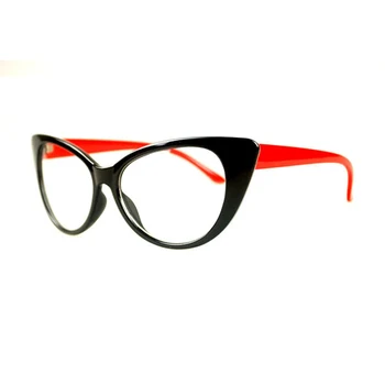 Sieviešu Tuvredzība Brilles Modes Retro Kaķu Acu Brilles ar Dioptriju Brilles Redzes Drukāt Optisko Recepšu Brilles L3
