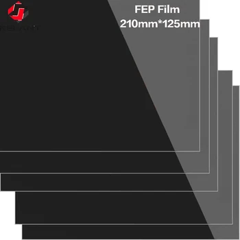5 /1 /10 Gabali FEP Lapa/Filmas Fotonu 3D Printeri 0.15-0.2 mm, Fep 210x125mm forD200s 3d Printeri Impresora daļas, piederumi
