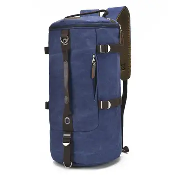 GUMUZI Vīriešu ceļošanas liela apjoma Mugursoma Vīriešu Bagāžas pleca soma, modes daudzfunkcionālā audekls Datoru, Backpacking, somas
