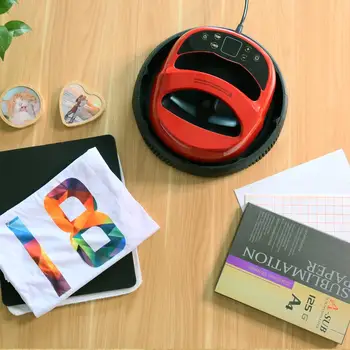 Mini Portatīvo Siltuma Preses Mašīna Sublimācijas par 12x10 T-krekli Nodošanas un Gludināšanas Home DIY