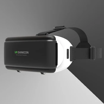 VR Shinecon G06 Virtuālās Realitātes Brilles 3D VR, kaste Viedtālrunis Austiņas, Ķivere Ieplests Video Spēle iPhone, Android viedtālruņi