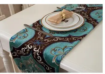 Eiropas luksusa vienkāršu galda karogu high-end pusdienu galda auduma galdauts kafijas galda drānu TV ministru kabineta segtu dvieļu gulta karoga tabl