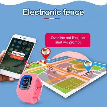 Q50 Bērniem Smart Skatīties Drošības GPS LBS Nostāja Darbības Tracker SOS Zvanu Anti-Zaudēja Ūdensizturīgs Bērniem Tālruņa Skatīties Uz Android vai IOS