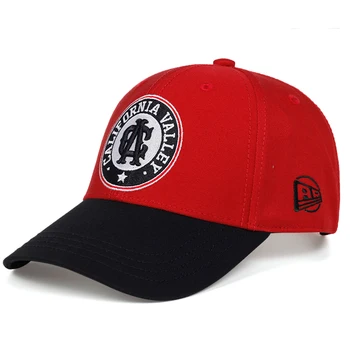 Augstas kvalitātes kokvilnas beisbola cepure CA vēstuli izšūti sieviešu snapback cepure, regulējams sporta hip hop klp cepures gorras