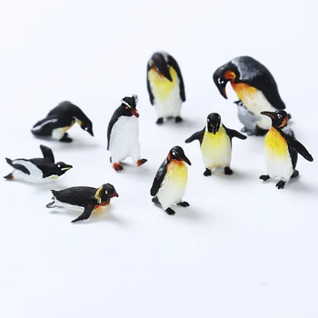 10 Formas Silikona Mini Pingvīns Modelēšana Sveķu Pelējuma Landspace Pildījumi Sveķu Rotaslietas Pildījumi Sveķu Lējuma Mākslas Amatniecības