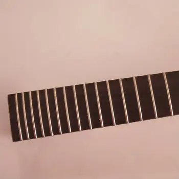 Nepabeigtā kļavu 24 frets rožkoka fretsboard 7 stīgas elektriskā ģitāra kakla
