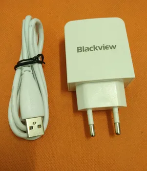 Sākotnējā 2.0 Ceļojumu Lādētājs ES Plug Adapteris+ USB Kabelis Blackview BV6000 4.7