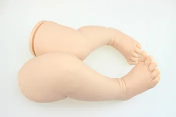 NPK 24 collas atdzimis toddler komplekts Fridolin spilgti mīksta silikona vinila nekustamā maigu pieskārienu unpainted tukša lelle komplekts