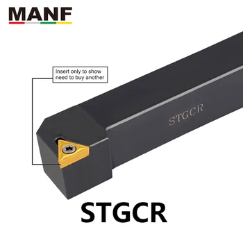 MANF CNC 20mm STGCR-1212H11 virpu rīks TCMT Karbīda Ieliktņiem, Virpošanas Instrumentu, Virpas, Frēzes Arbor Skavām Tērauda Toolholder