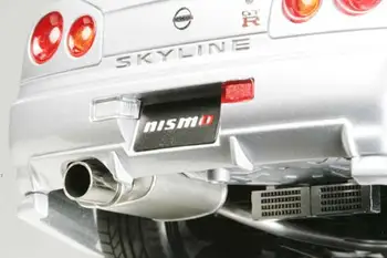 Tamiya 24282 1/24 Mērogā Nismo Nissan Skyline GT-R R34 Z-Tune Auto Displejs Kolekcionējamu Rotaļlietu Plastmasas Montāžas Ēkas Modelis, Komplekts