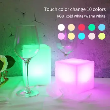 Krāsains Bērnu Lampas Apkārtējais apgaismojums Touch Kontroli RGB Phone Kontroles Alexa, Google Home Balss Ziemassvētku Dāvanu