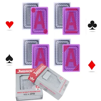 JMBROYAL Atzīmēti Spēlē Karti infrasarkano Lēcu Anti Poker Krāpšanos Burvju Triks Klājiem Pret Krāpšanos Azartspēļu Ierīces