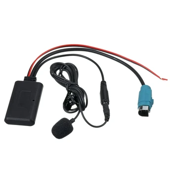 Automašīnas Bluetooth 5.0 o HIFI Kabeļa Adapteri Mikrofons Brīvroku Kalnu CD Uzņēmējas