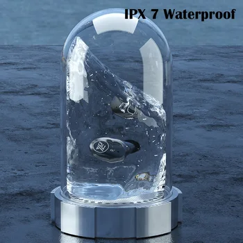 Bluetooth 5.1 Bezvadu Austiņas IPX 7 Ūdensizturīgs TWS 9D Trokšņa Samazināšanas Bluetooth Austiņas Ar Mikrofonu 2000mAh Uzlādes Kaste